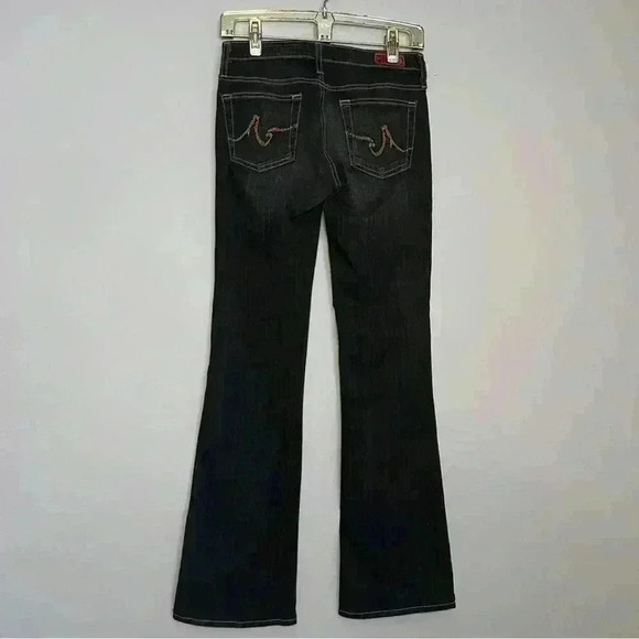 AG Adriano Goldschmied Flare Jeans Women's Size 26R Vintage Denim Y2K EUC - Picture 3 of 7